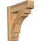 Ekena Millwork Merced Rough Sawn Craftsman Outlooker, Western Red Cedar, 6"W x 20"D x 20"H OUT06X20X20MRC04RWR - alternate 1